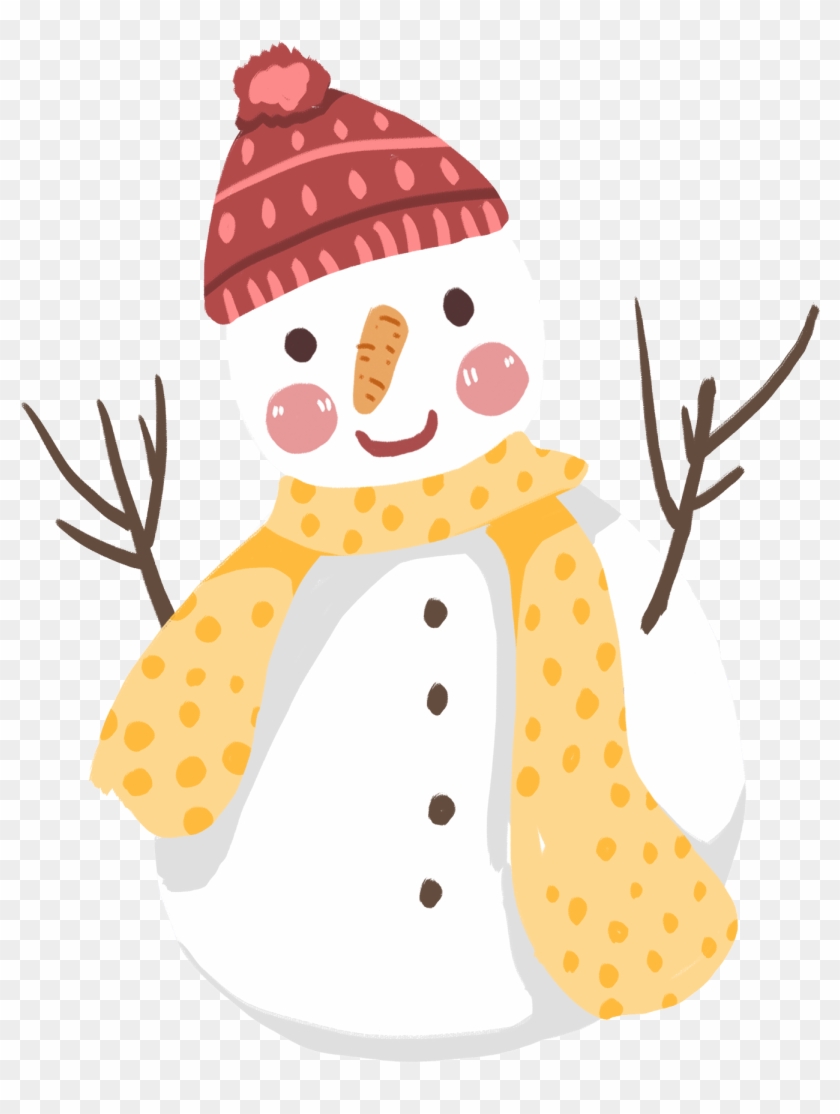 Hand Drawn Winter Illustration Fresh Png And Psd - Illustration Clipart