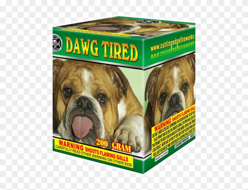 Dawg Tired 200 Gram Aerial Repeaters Cutting Edge - Boxer Clipart #2543671