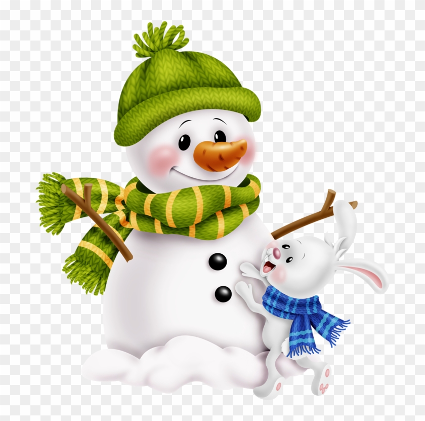 Snowman Png Transparent - Feliz Viernes Navideño Gif Clipart