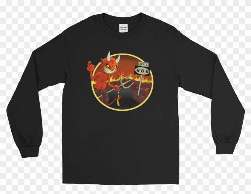 Route 666 Long Sleeve - Hood Princess Shirt Clipart #2544224