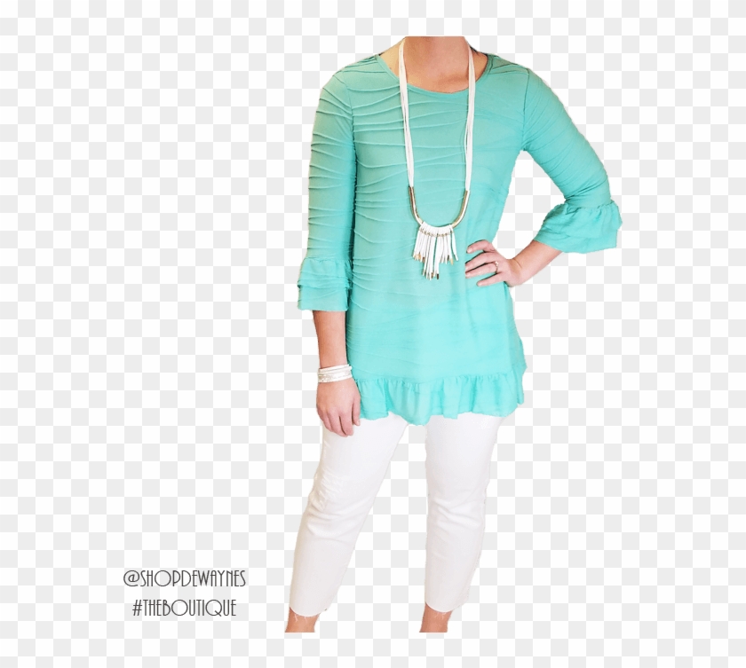 Multiples Teal Liverpool White 1 Png - Leggings Clipart #2544697