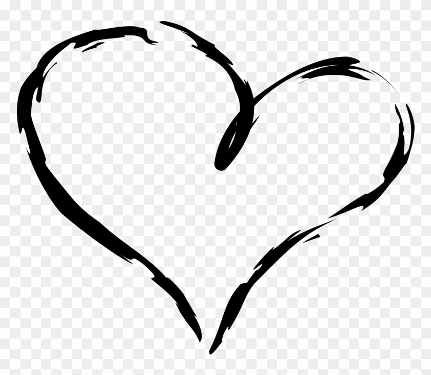 Hand Drawn Heart - Heart Clipart