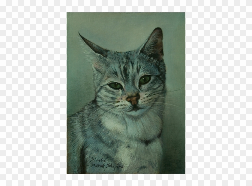 Shapiro Fine Art - Tabby Cat Clipart #2545065