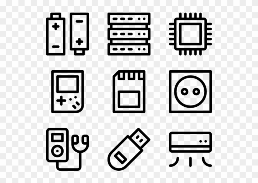 Electronics - Restaurant Bar Icon Clipart #2545101