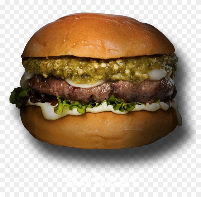 Grilled Beef, Roasted Green Chile, Provolone Cheese - Bk Burger Shots Clipart #2545103