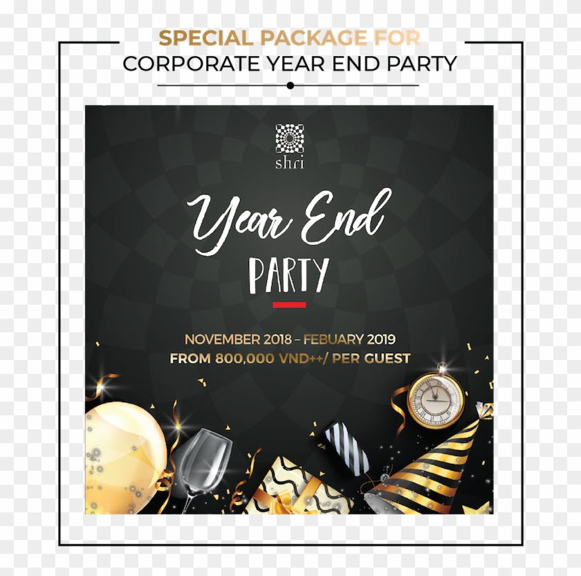 Advertise With Us - Year End Party Concept Clipart #2545541