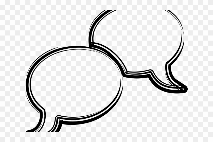 Speech Bubble Clipart Sketch - Clipart Speech Bubbles - Png Download #2546158