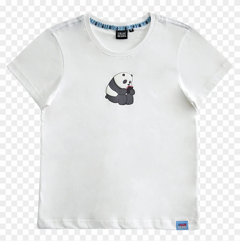We Bare Bears Graphic T-shirt - Spacex White T Shirt Clipart