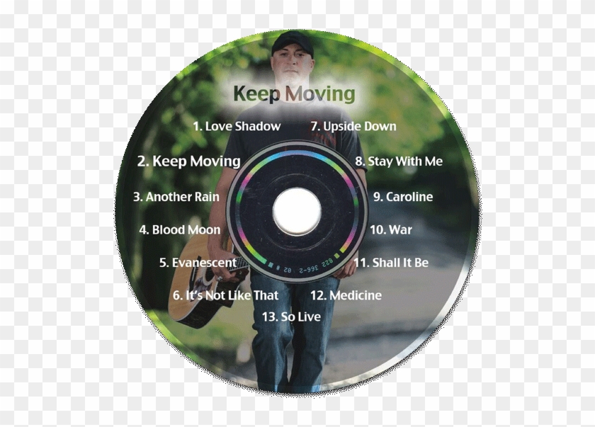 Chris Timbers Keep Moving Album Cover - Cd Clipart