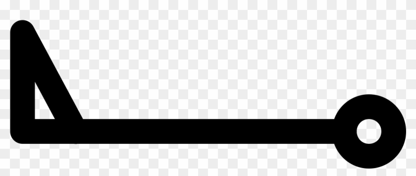 This Icon Indicates Wind Speed For Weather - Black-and-white Clipart