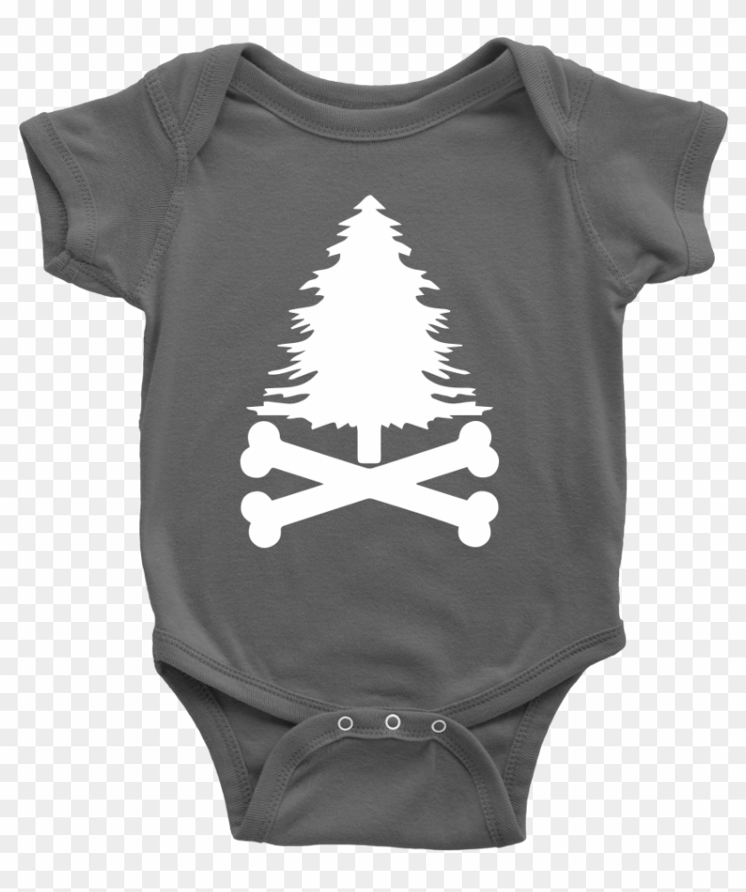 Classic Crossbones Onesie // Infant - Hip Hop Baby Clothes Clipart