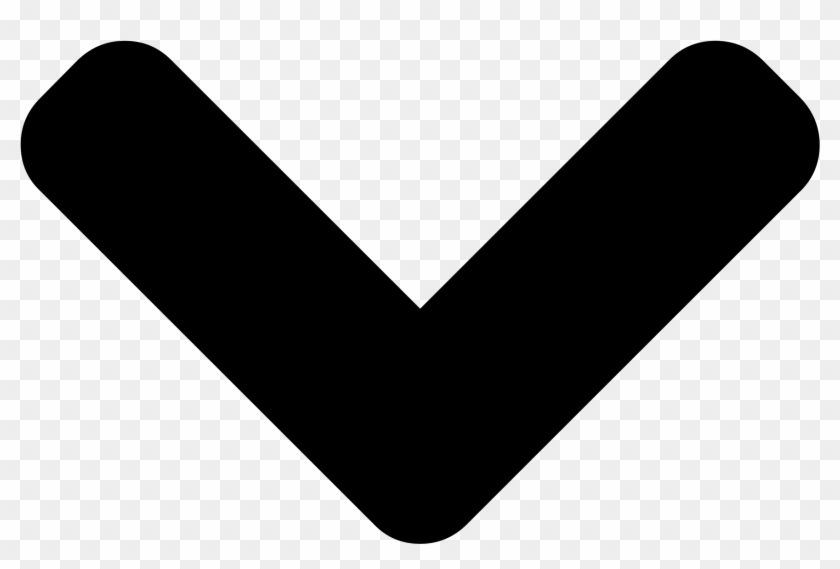 File Chevron Down Font - Arrow Vector Png Down Clipart #2547098