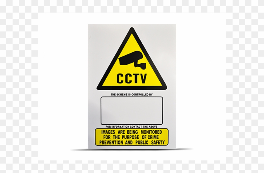 Portrait A4 Cctv Warning Sign - Peligro Veneno Clipart