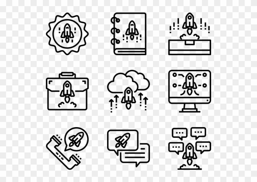 Startup - Free Icons Work Clipart #2547549