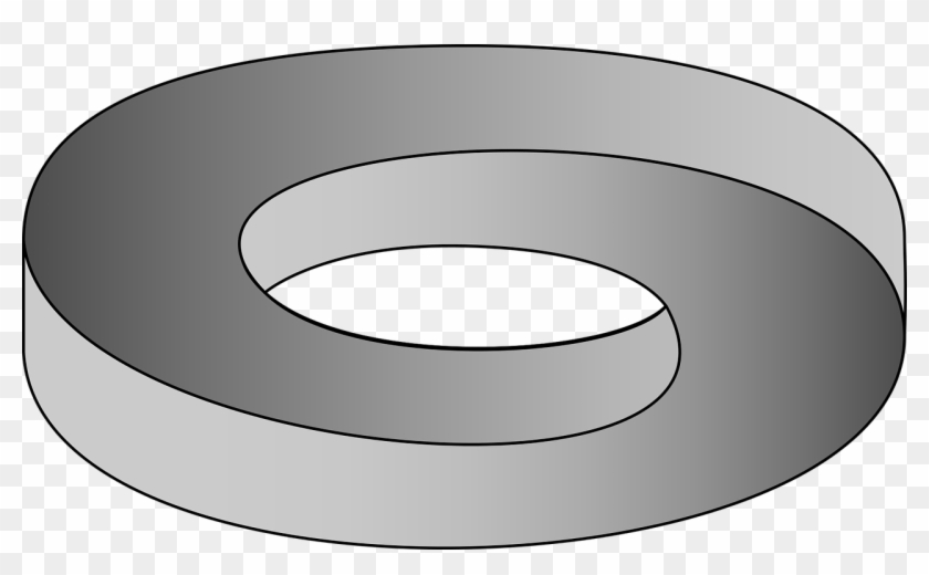 Curves Doughnut Gradient Png Image - Optical Illusion Clip Art Transparent Png #2547577