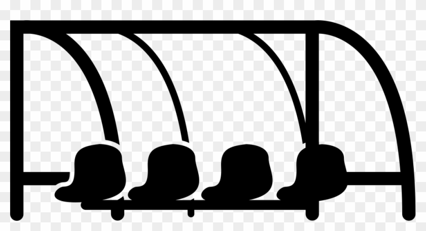 981 X 488 1 0 - Football Bench Png Clipart