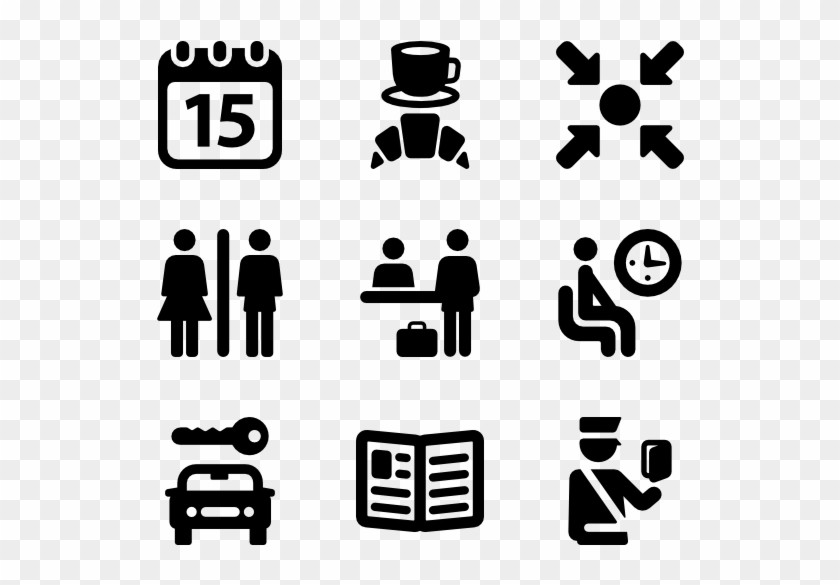 Airport And Travel - Hip Hop Icon Clipart #2548420