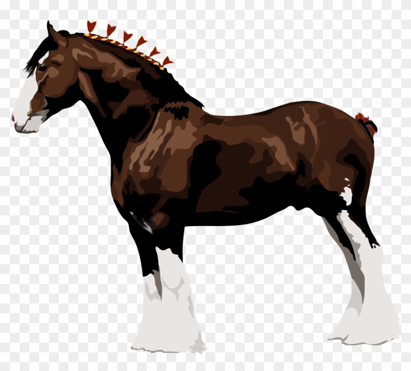 1800 X 1400 15 0 - Clydesdale Draft Horse Clipart