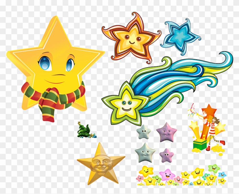 19 Sun Moon Stars Svg Transpa Huge Freebie For - Cute Symbols Clipart