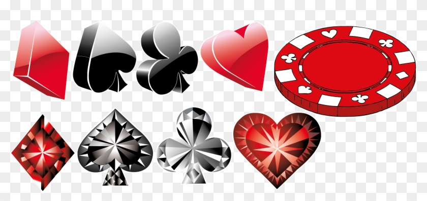 Poker Png Image Card Games, Poker, Clip Art, Illustrations, - Dibujos De Fichas De Poker Transparent Png #2548919