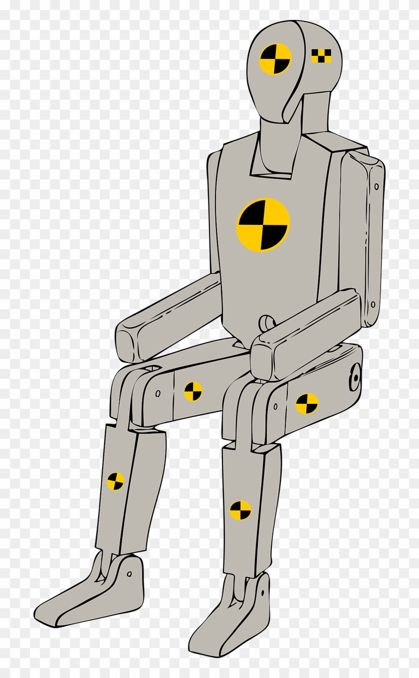 Car Crash Dummy Mannequin Road Png Image - Crash Test Dummy Clip Art Transparent Png