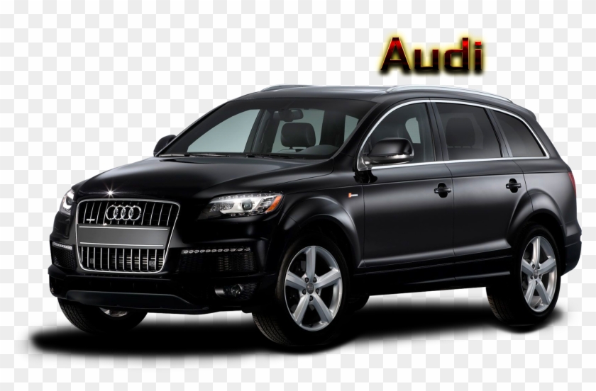 2015 Black Audi Q7 Clipart