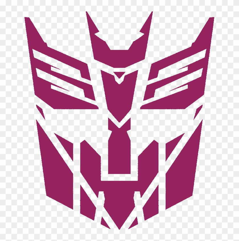 This Is My Mish-mash Of The - Autobot And Decepticon Logo Mixed Clipart #2550015