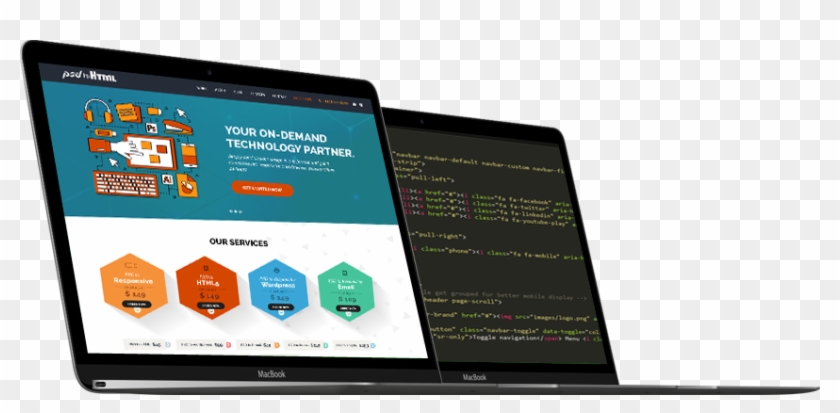 A Perfect Responsive Platform - Led-backlit Lcd Display Clipart