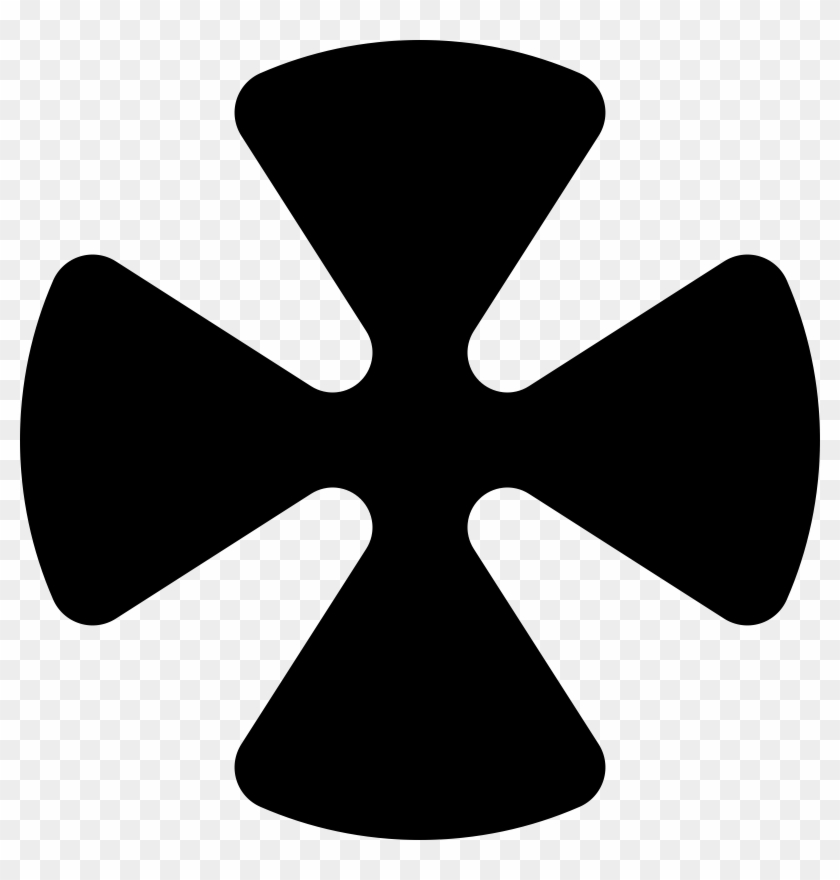 Cross Clip Rounded - Cross - Png Download