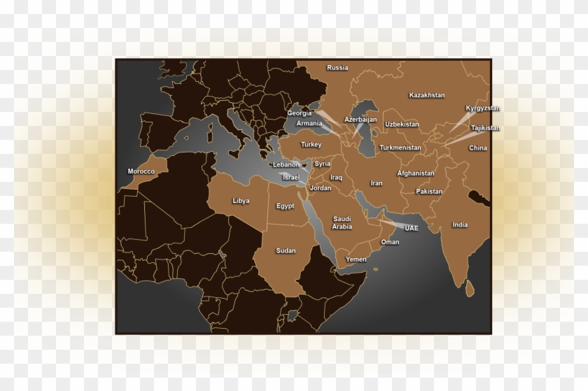 Country Information - Central & Southwest Asia Clipart #2550905