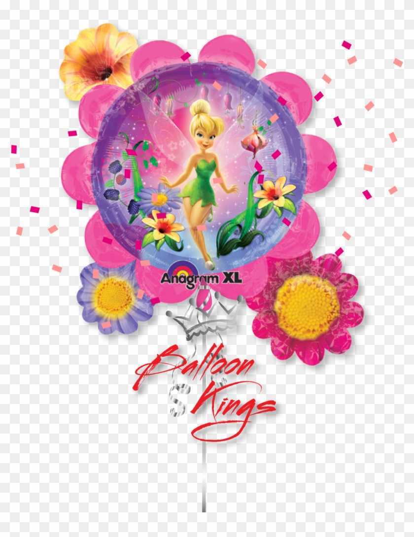 Tinker Bell - Tinkerbell Flowers Clipart