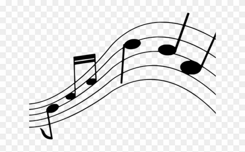 Headphones Clipart Music Staff - Colorful Music Transparent Background - Png Download