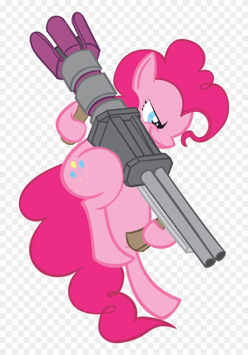 Pinkie Pie With A Gun Clipart #2552790