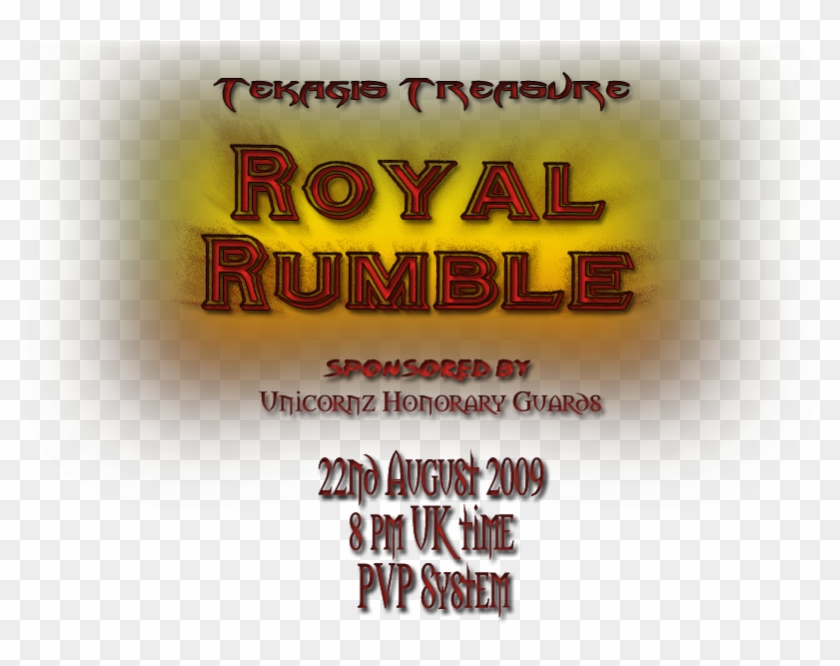 Report Rss Tekagis Treasure Royal Rumble - Poster Clipart #2553394