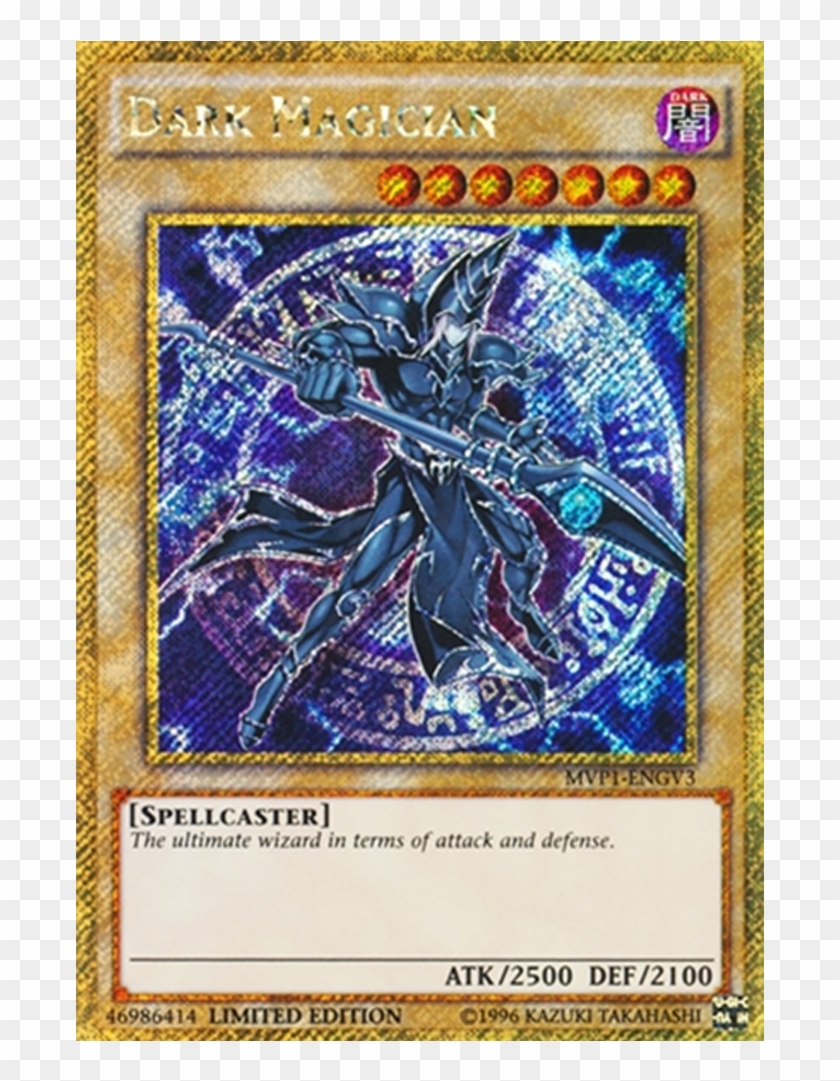 Payment - Dark Magician Gold Secret Rare Clipart