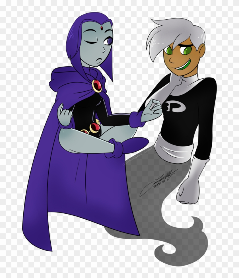 And Here's The Last Raven And Danny Picture I Found - Raven And Danny Phantom Fanfiction Clipart