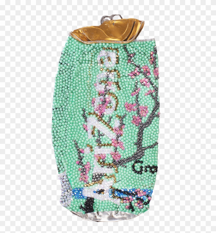 Crushed Arizona Green Tea Can Create Pinterest Transparent - Needlework Clipart