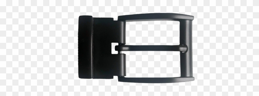 Classic Black Metal Buckle - Belt Clipart
