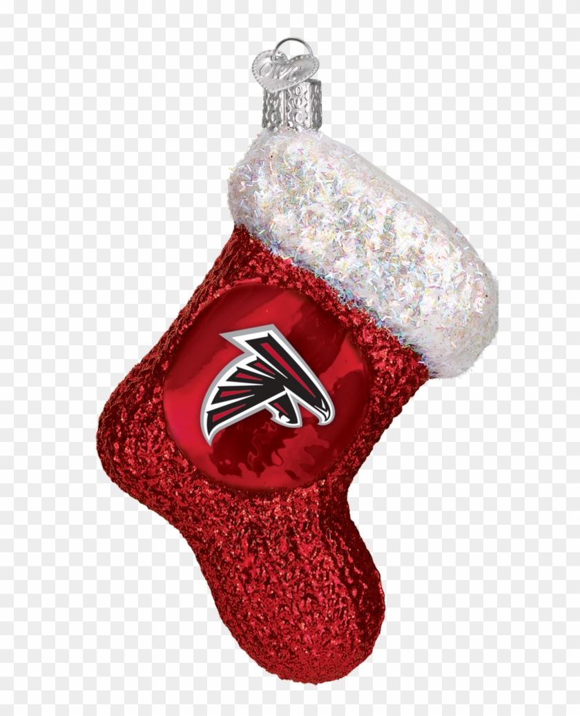 Atlanta Falcons Stocking Ornament - Ole Miss Christmas Clipart