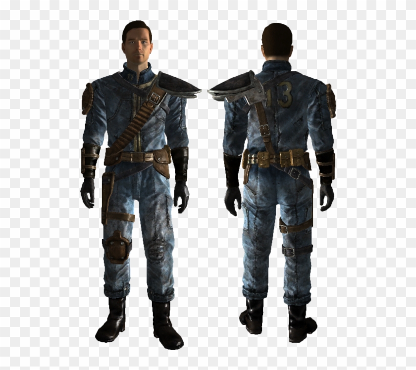8 - Fallout New Vegas Armored Vault Suit Clipart #2554490