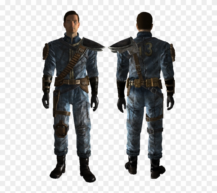 8 - Fallout New Vegas Armored Vault Suit Clipart