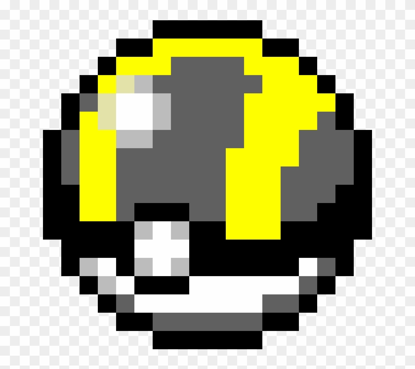 Pokeball Pixel , Png Download - Ultra Ball Pixel Png Clipart #2554492