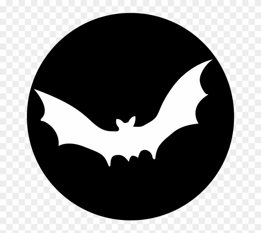 Plain Bat - Gobo Bat Clipart #2554574