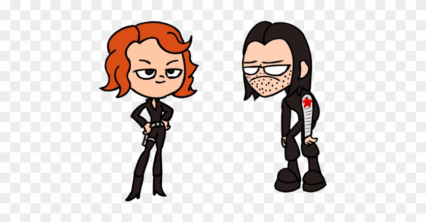 I Did Actually Start Another Drawing Today Too - Black Widow Drawn Clipart