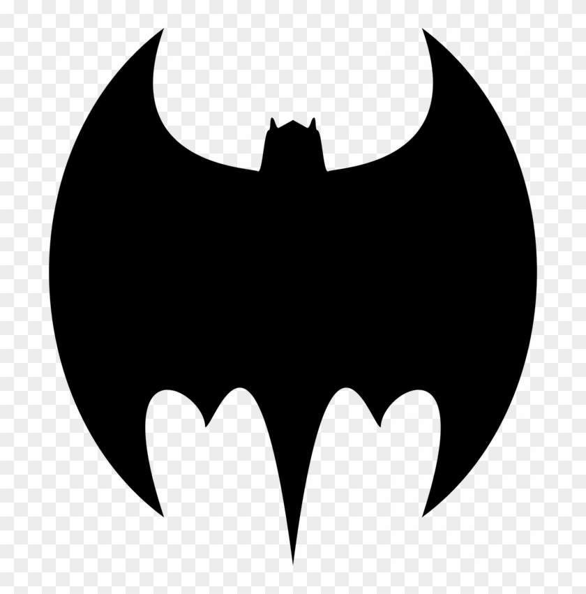 Take A Look At This Idea For A Batman Logo With A Black - Batman Logo 1965 Clipart