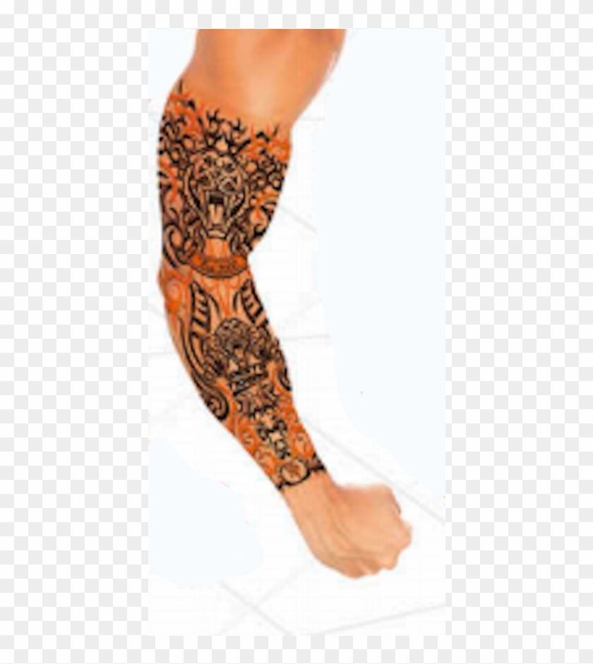 Wests Tigers Nrl Youth Tattoo Sleeve - Melbourne Storm Tattoo Clipart