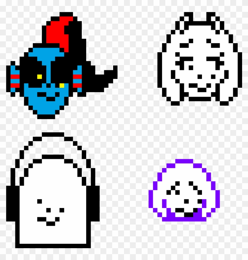 I Did It Again More Temmie Faces On Undertale Characters - Undertale Toriel Overworld Sprite Clipart #2554919