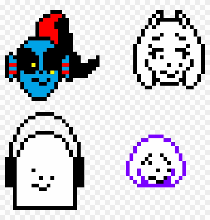 I Did It Again More Temmie Faces On Undertale Characters - Undertale Toriel Overworld Sprite Clipart