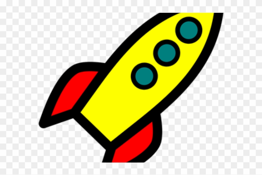Cartoon Space Rocket Png Clipart #2555018