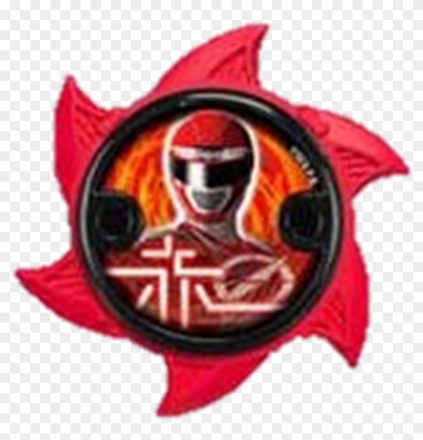 Red Overdrive Ninja Power Star - Draw Power Rangers Ninja Steel Stars Clipart #2555237